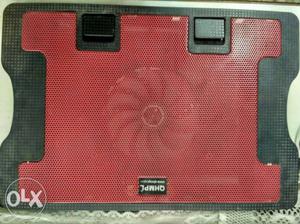 Laptop cooling fan pad
