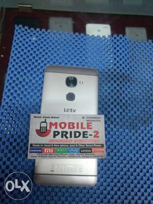 Letv 32 gb gray colour with bill box charger and