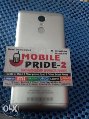 Mi redmi note3 with Bill boxes charger and