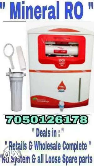 New 2 year warranty Ro fillter complet