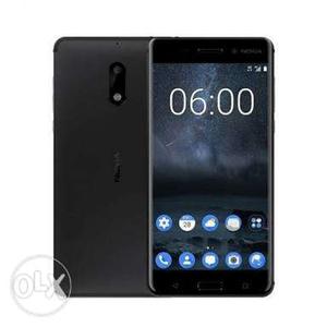 Nokia 6 matte black, 6 months old, with box...