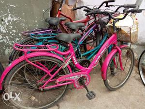 Only pink bicycle for sale good & running
