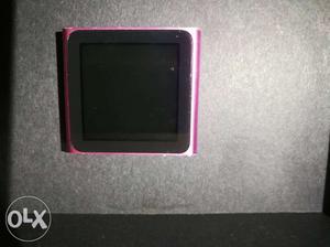 Pink IPod Nano 6th Generation with charger
