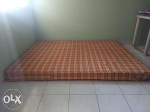 Queen size Bed mattress with cover in very good condition