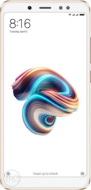 Redmi note 5 Pro sealed pack available