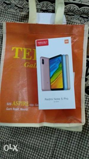 Redmi note 5 pro sell pack phone 4gb ram 64gb