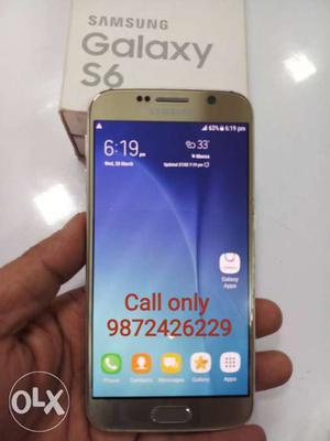 Samsung galaxy s6 golden 32gb Brand new condition