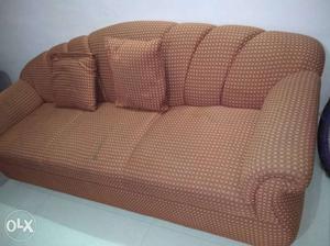 Sofa set made up of good teak wood foam of high