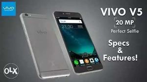Vivo v5 sale or exchange with any higher mobile