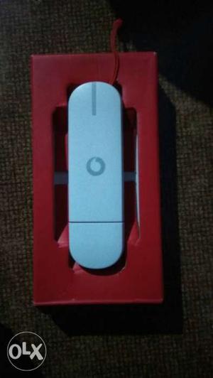 White Vodafone USB Broadband With Box