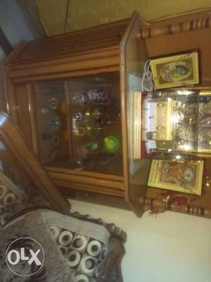 Wooden TV trolly good condition