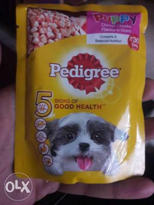 30 Packets Pedigree Puppy Food pack Available