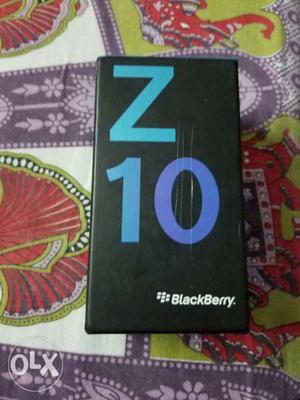 Black berry z10 4g jio sim also work box pack