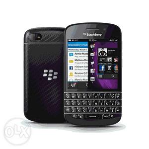Blackberry q10 4g mobile fresh condition no
