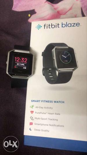Fitbit Blaze smart watch as good as new with box