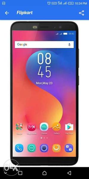 Infinix hot s3 2 month old all accesories