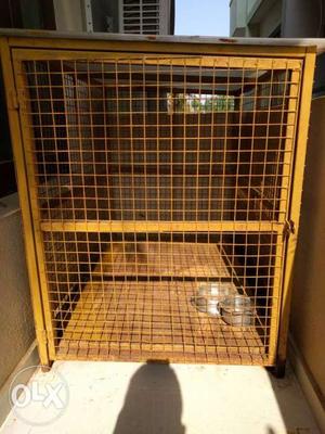Large Dog Kennel for sale in Bangalore...2 years