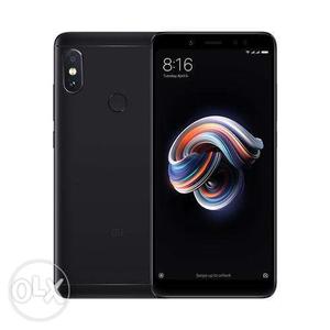 Mi note 5 pro mst phone black color..