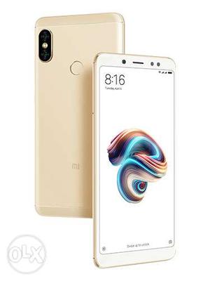 Mi note 5 pro pack 4.64 gb gold seal pack