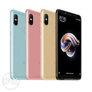 New Seal Pack Redmi Note 5 Pro 4/GB Black(Break seal with