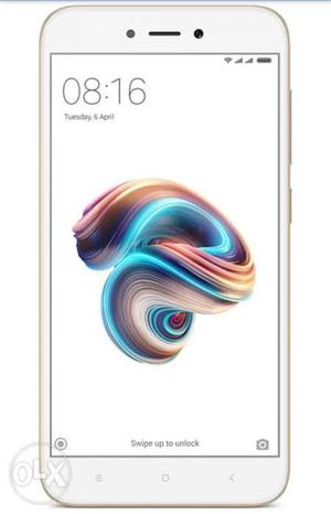 Redmi 5a. Seal pack gold colour