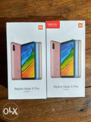 Redmi note 5 pro(6gb ram) brand new sealed packed