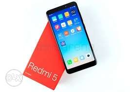 Redmi5 sealed pack availabel call 