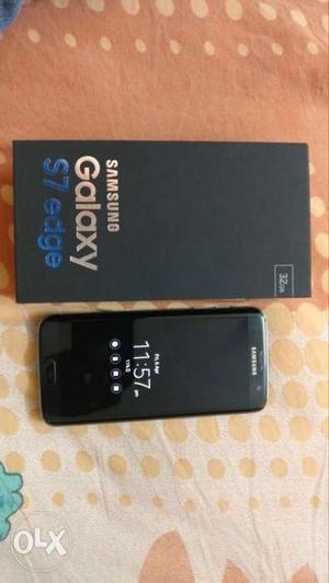 Samsung S7 edge 4gb 32gb full kit black in neat