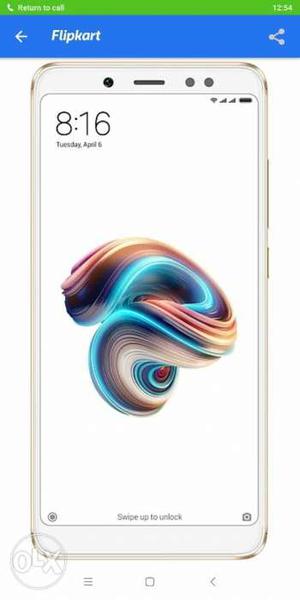Seal packed Gold color Redmi Note 5 Pro