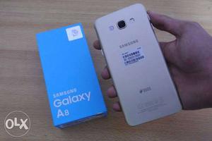 Want to sell urgent Samsung galaxy a8 gold color