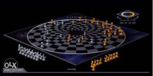 Chess bord game 4 pleyar playing one time