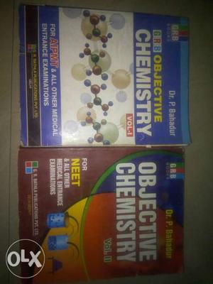 GRB objectives chemistry vol 1&2 by Dr. P Bahadur