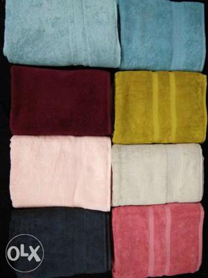 Mix colors bath towels wholesellers nd retail