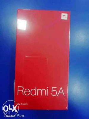 New/sealed Redmi 5a(3gb Ram) (32gb Rom).Phne no.