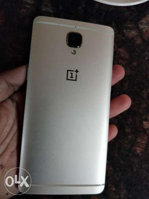OnePlus 3 soft gold box piece. Negotiable