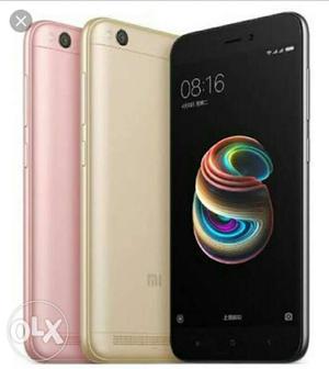 Redmi 5a new box pack (3/32) all color available,