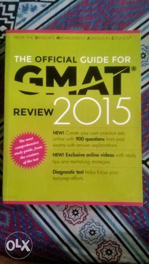 The official guide book for GMAT  edition