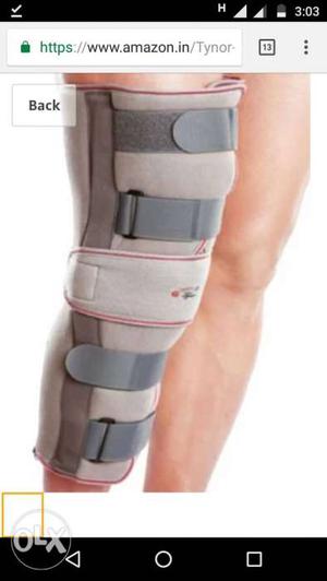 Tynor long knee immobilizer used only 2 days
