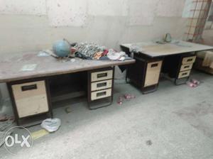 3 Office tables for sale