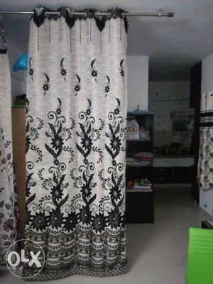 9 feet jute curtains 399/- per peice