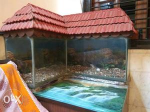 Fish Tank with Water Proof Cover