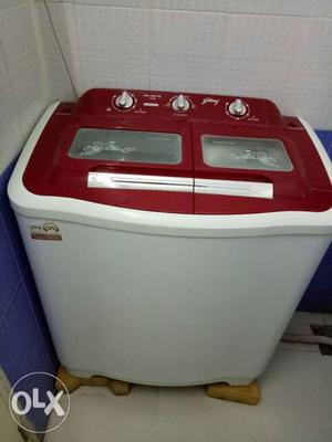 Godrej 7.0 kg washing machine only 3 year used