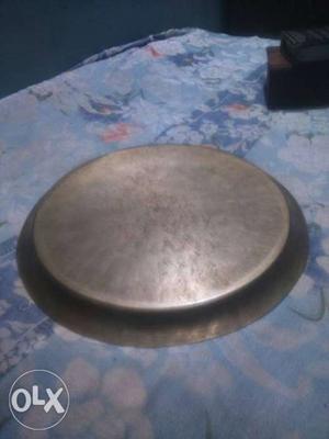 It's a kansa thali size -13 it is unused