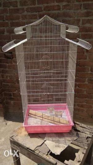 Large bird cage foldable...can be small big