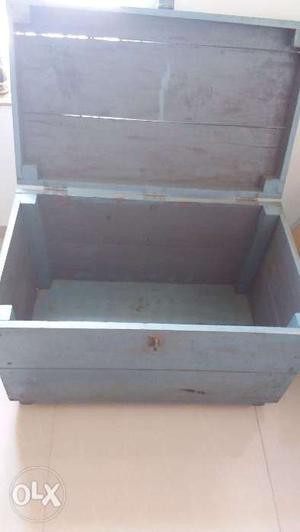 Original Teak wood storage box for sale.