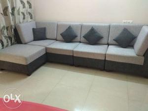 Sectional sofa set only 6 months old