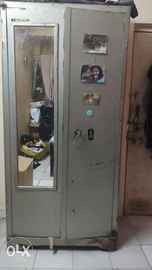 Spacious Almirah with mirror on door and locker.price