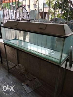 White Framed Fish Tank