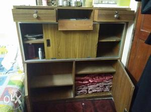 Wooden cabinet good condition.