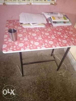 1 month old table with chair urgent sell